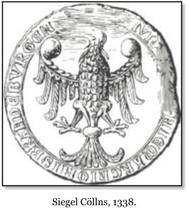 Siegel Cllns, 1338.