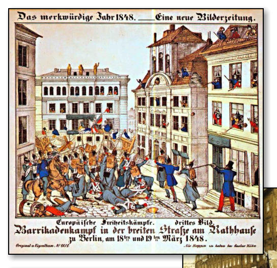 Breite Strae, 1848, Mrzrevolution