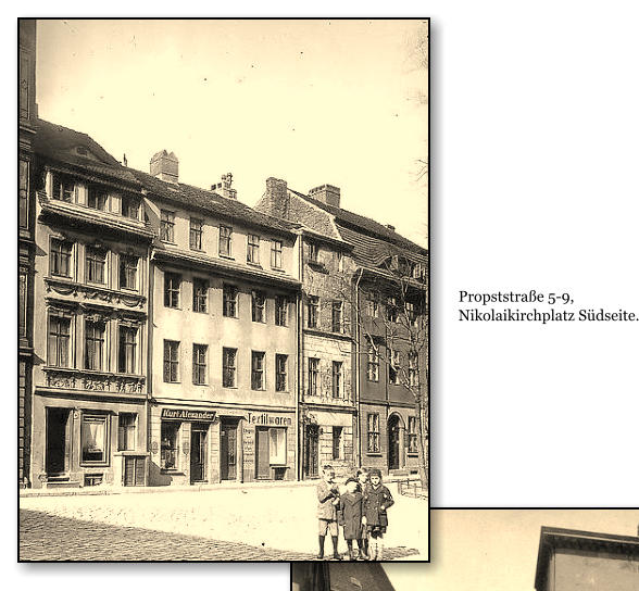 Propststrae 5-9, Nikolaikirchplatz Sdseite.
