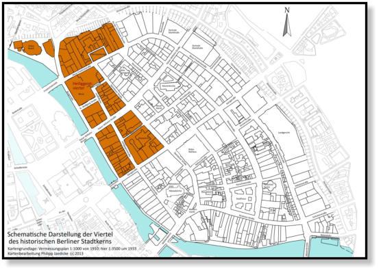 Heilig-Geist-Viertel Stadtplan