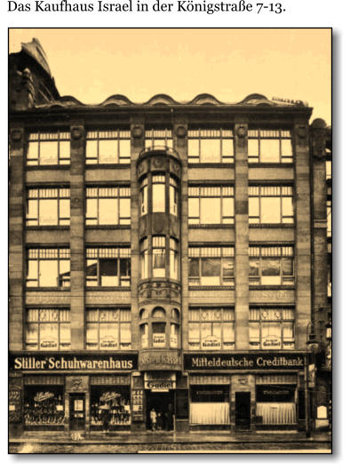 Kaufhaus Israel in der Knigstrae 7-13